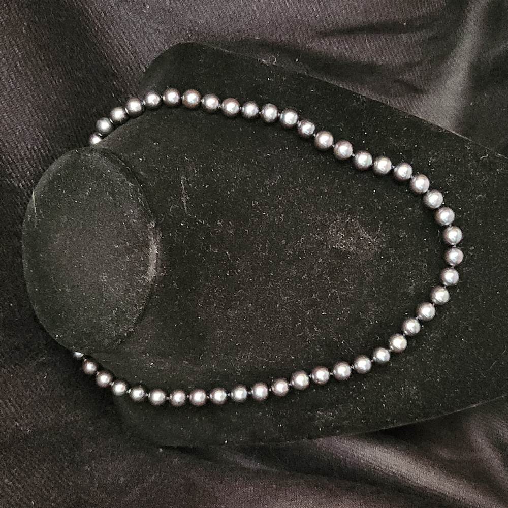 Bua Bay Peacock Pearl Necklace with 14k gold filled clasp